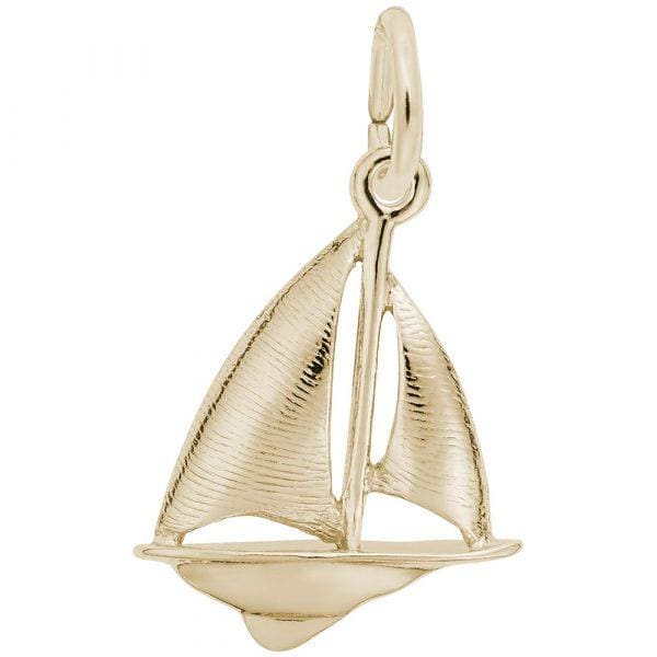 241052 - 0529-14Y - Sloop Sailboat Charm